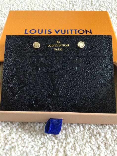 louis vuitton cardholder|louis vuitton empreinte card holder.